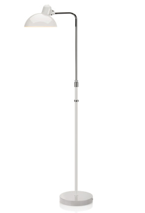 Kaiser Idell - Lampă de podea ajustabilă albă sau neagră cu finisaj lucios